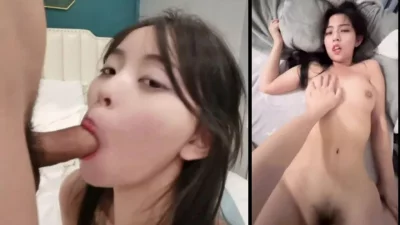 完美露脸，好会口的小小母狗，还会看着镜头pan&amp;#039; shou nong